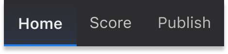 Home tab